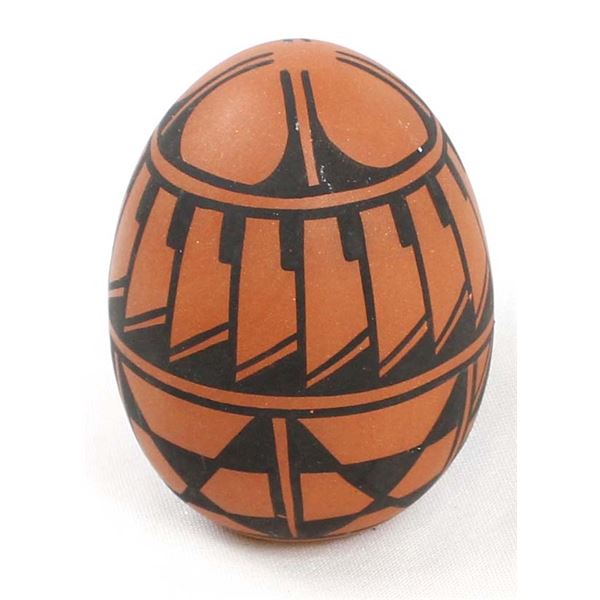 Santo Domingo Ceramic Pottery Egg