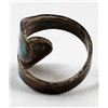 Image 4 : Mexican Sterling Turquoise Wrap Around Ring, Sz 6
