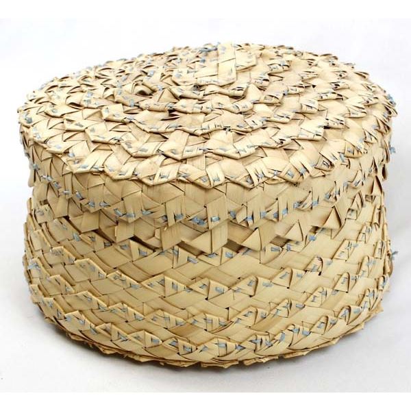 United Houma Nation Palmetto Basket by Marie Dean