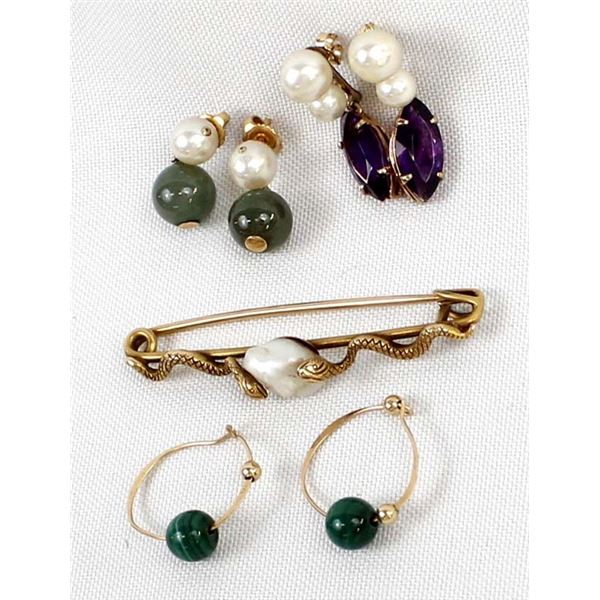 4 Pieces of Gold Jewelry