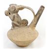 Image 5 : PreColumbian Pottery Monkey Whistling Vessel
