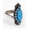 Image 4 : Navajo Sterling Turquoise Ring, Size 7.75