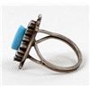 Image 5 : Navajo Sterling Turquoise Ring, Size 7.75