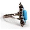 Image 7 : Navajo Sterling Turquoise Ring, Size 7.75