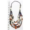 Image 9 : Tibetan 4 Strand Bead Necklace