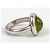 Image 7 : Sterling & Peridot Ring, Size 9