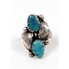 Image 2 : Zuni Sterling Turquoise Ring by C & D Simplicio