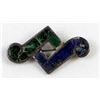Image 2 : Vintage Los Castillos Mosaico Azteca Pin