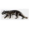 Image 1 : Vintage Sterling Panther Pin