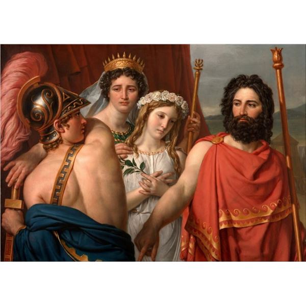 Jacques-Louis David - The Anger of Achilles