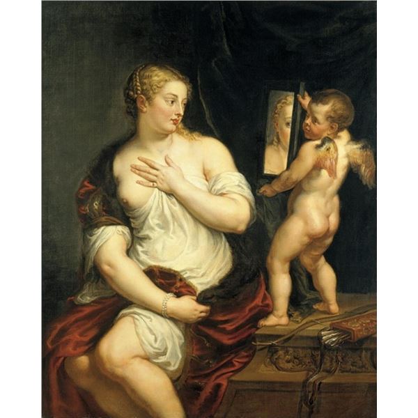 Sir Peter Paul Rubens - Venus and Cupid