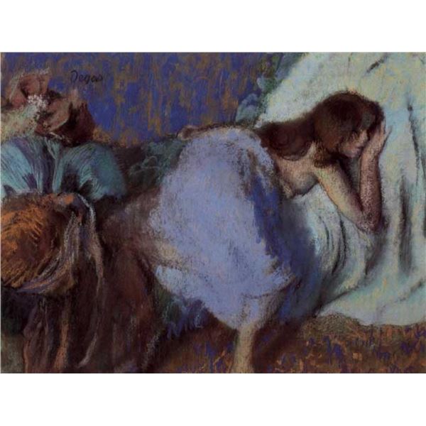 Edgar Degas - On The Bed