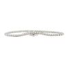 Image 2 : 2.85 ctw Round Brilliant Cut Diamond Tennis Bracelet - 14KT White Gold