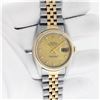 Image 5 : Rolex Mens 18K/SS Factory Champagne Diamond Dial With Box And Booklets
