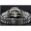 Image 7 : Rolex Stainless Steel 36MM Blue Index Diamond Oyster Perpetual Datejust Wristwat