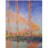 Image 1 : Claude Monet - Poplars at Philadelphia