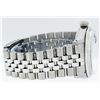 Image 3 : Rolex Mens Stainless Steel 36mm Black Diamond Dial Datejust Wristwatch