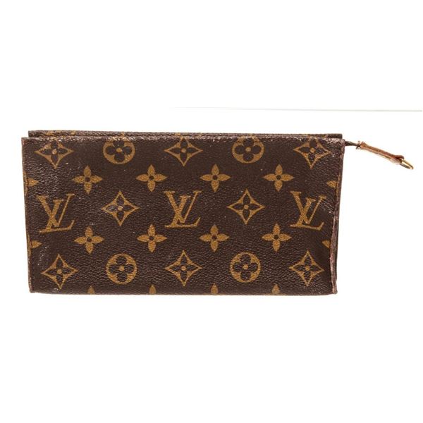 Louis Vuitton Brown Monogram Pouch Wallet