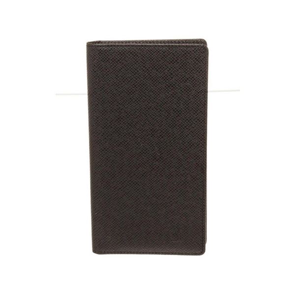 Louis Vuitton Black Taiga Leather Wallet