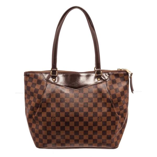 Louis Vuitton Brown Damier Ebene Westminster PM Totes