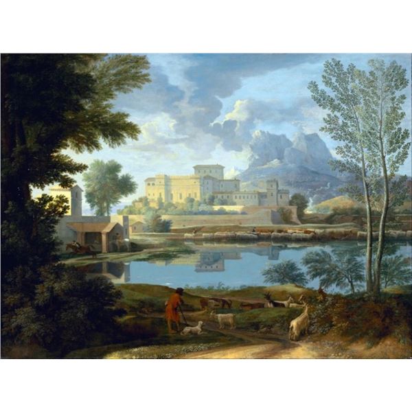 Nicolas Poussin - Landscape with Calm