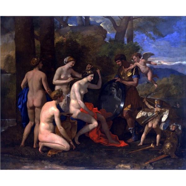 Nicolas Poussin - Mars and Venus