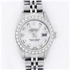 Image 1 : Rolex Ladies Stainless Steel Silver Diamond 26MM Oyster Perpetual Datejust