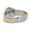 Image 7 : Rolex Mens 2 Tone Black VS 4 ctw Beadset Diamond Datejust Wristwatch with Rolex