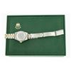 Image 9 : Rolex Ladies 26 2T Pink MOP Baguette 18K YG Diamond Bezel Serviced And Polished