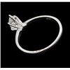 Image 3 : 0.53 ctw Diamond Wedding Ring - 14KT White Gold