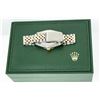 Image 9 : Rolex Mens 2 Tone Mother Of Pearl Diamond & Sapphire 36MM Datejust Wristwatch