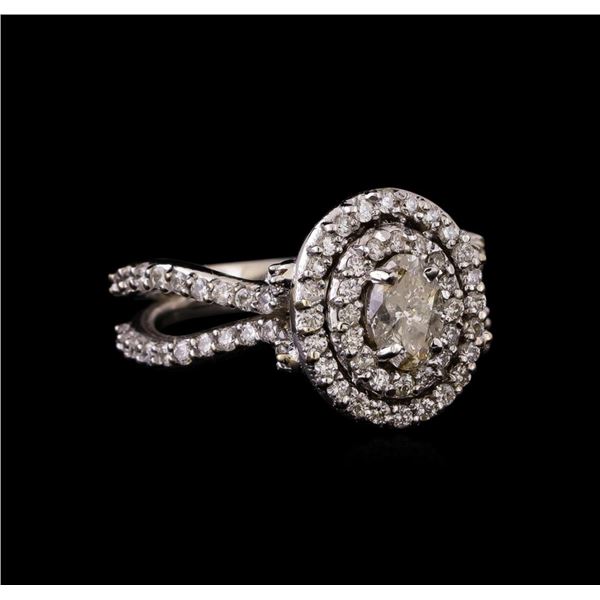 14KT White Gold 1.20 ctw Diamond Ring