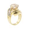 Image 4 : 7.51 ctw Diamond Ring - 18KT Yellow Gold