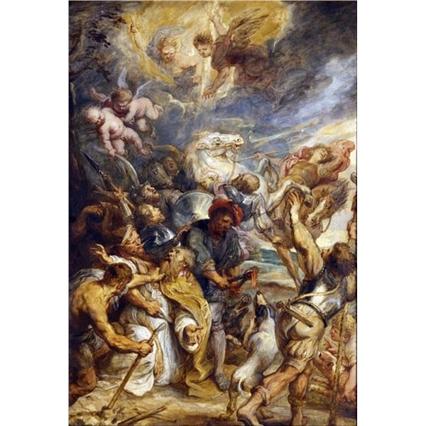 Sir Peter Paul Rubens - The Martyrdom of Saint Livinus