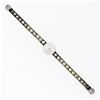 Image 1 : Antique 18K Gold 1.10 ctw Rose & Old Mine Diamond & Pearl Milgrain Bar Pin Brooc