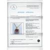 Image 3 : 11.34 Ruby and Diamond Pendant With Chain - 14KT Yellow Gold