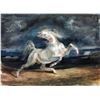 Image 1 : Eugene Delacroix - Horse Frightened by Lightning