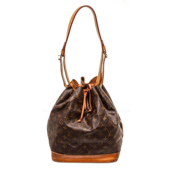 Louis Vuitton Brown Monogram Noe GM Bucket Bag