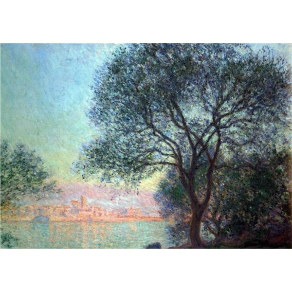 Claude Monet - Antibes Seen from La Salis