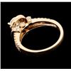 Image 3 : 1.73 ctw Diamond Ring - 14KT Rose Gold