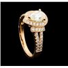 Image 4 : 1.73 ctw Diamond Ring - 14KT Rose Gold