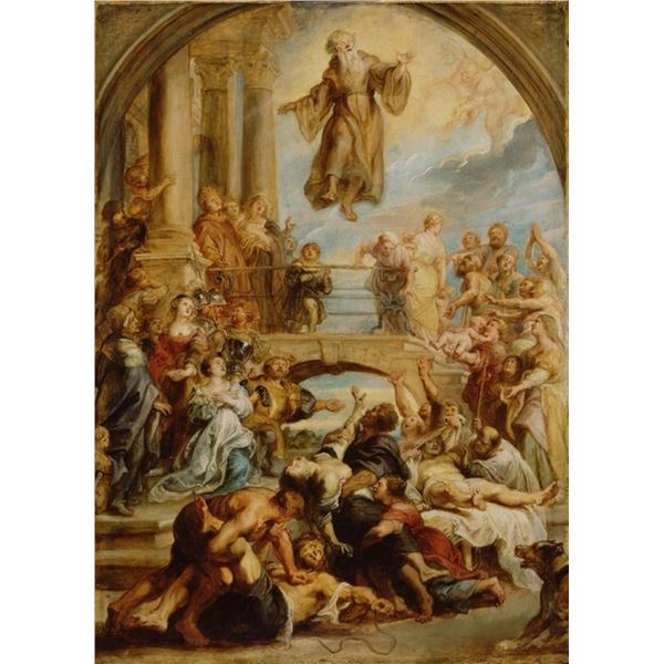 Sir Peter Paul Rubens - The Miracles of Saint Francis of Paola