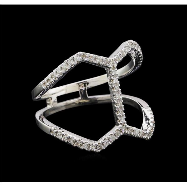 0.31 ctw Diamond Ring - 14KT White Gold