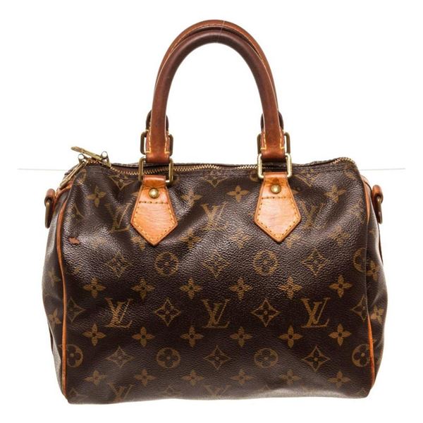 Louis Vuitton Brown Speedy 25cm Satchel Bag