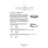 Image 4 : 1.35 ctw Sapphire and Diamond Bracelet - 14KT White Gold