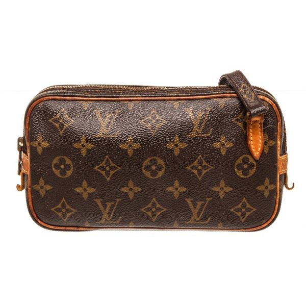 Louis Vuitton Brown Marly Crossbody Bag