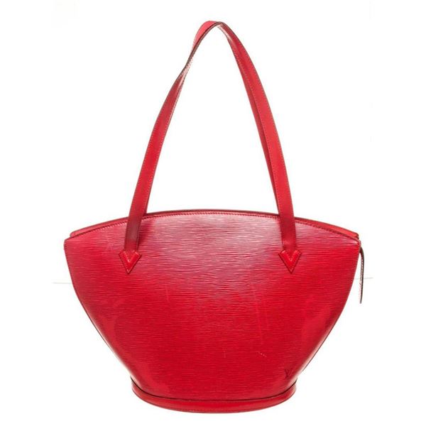 Louis Vuitton Red St. Jacques GM Tote Bag