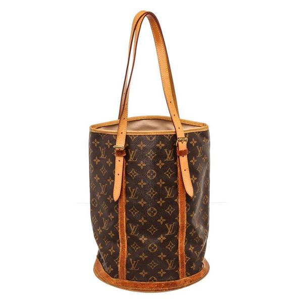 Louis Vuitton Brown Monogram GM Bucket Bag