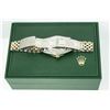 Image 9 : Rolex Mens 2 Tone White Diamond & Sapphire 36 Datejust Oyster Perpetual Wristwat