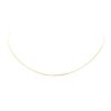 Image 1 : 18 Inch Rounded Snake Chain - 14KT Yellow Gold